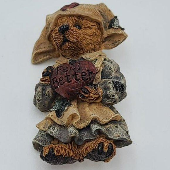 BOYD'S BEARS “Clara the Nurse” Pin – Feel Better Heart Edition! - Picture 3 of 5